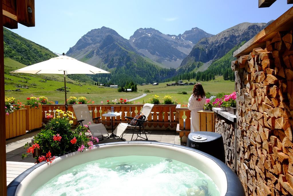 Hotel Walserhuus Sertig Sertig Döfli Dış mekan fotoğraf